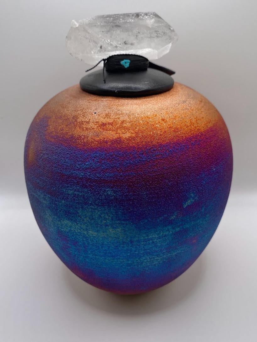 Info 12" Raku Dream Jar