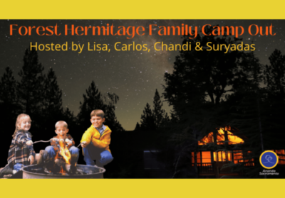 Family Camp Out Forest Hermitage