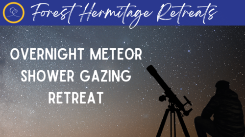Meteor gazing retreat Stefan and Jing
