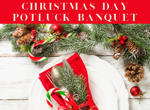 Christmas Day potluck banquet