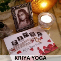 Ananda Sacramento Kriya Yoga Button