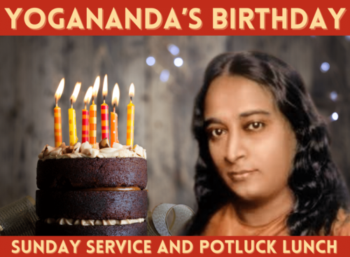 Yogananda Birthday Sunday Service and Potluck Lunch