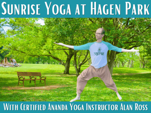 Sunrise Yoga at Hagen Park with Alan