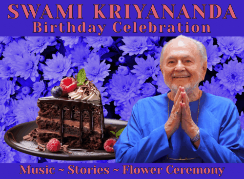 Swami Kriyananda Birthday Clebration